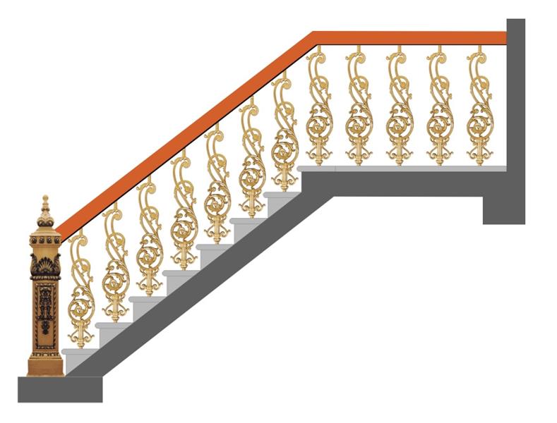 Cầu thang - Nhôm Đúc SVN - Công Ty Cổ Phần Nhôm Đúc SVN